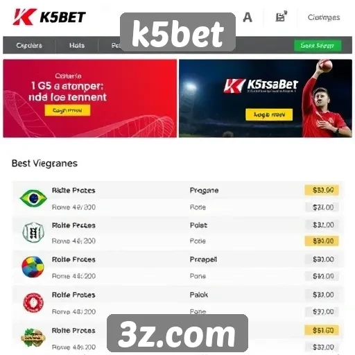 Programas de fidelidade e bônus oferecidos no k5bet